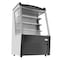 Koolmore 36" Open Air Merchandiser Grab and Go Refrigerator with LED Lighting and Night Curtain CDAU-13C - alternate 7